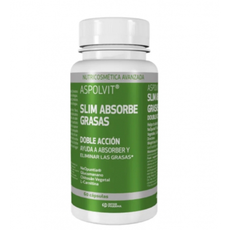 ASPOLVIT SLIM ABSORBE GRASAS 60 CAPSULAS