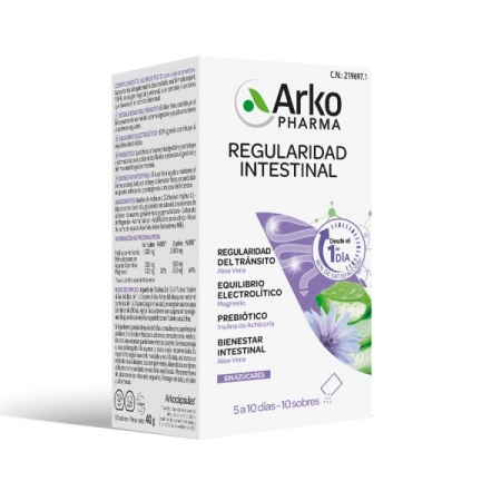 ARKOCAPSULAS REGULARIDAD INTESTINAL 10 SOBRES