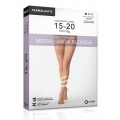 FARMALASTIC MEDIA LARGA (A-F) COMPRESION LIGERA BLONDA TALLA M COLOR CAMEL