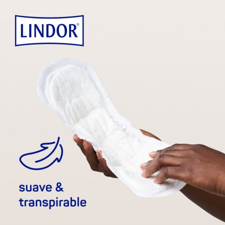 LINDOR LADY PAD 3 GOTAS INCONTINENCIA ORINA NORMAL 28 COMPRESAS
