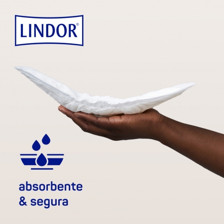 LINDOR LADY PAD 3 GOTAS INCONTINENCIA ORINA NORMAL 24 COMPRESAS