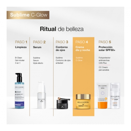 BELLA AURORA SUBLIME C GLOW CREMA ILUMINADORA INTENSIVA 50 ML