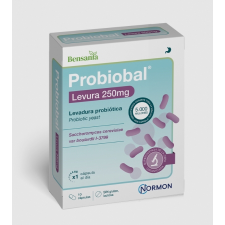 PROBIOBAL LEVURA 10 CAPSULAS