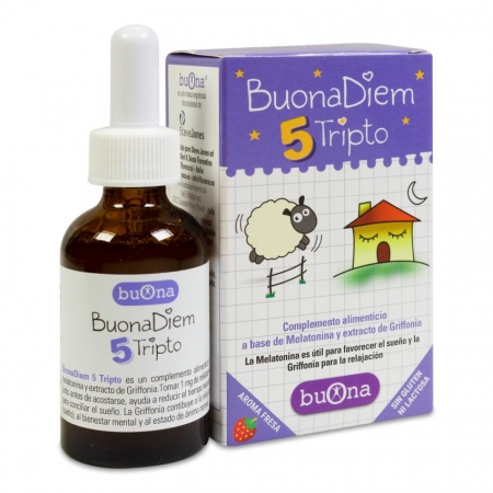 BUONADIEM 5 TRIPTO GOTAS SABOR FRESA 30 ML