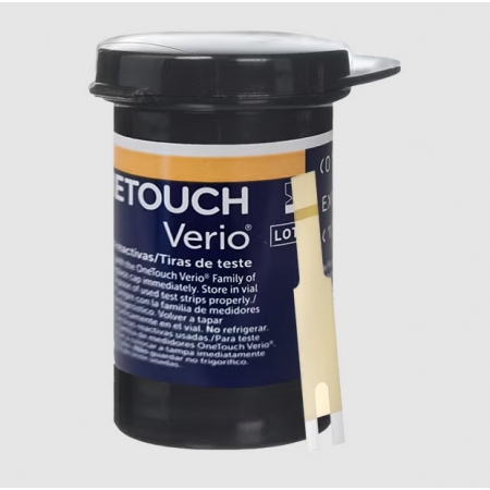 ONETOUCH VERIO 25 TIRAS REACTIVAS PARA GLUCEMIA