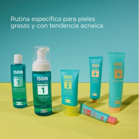 ISDIN OILY SKIN ACNIBEN LIMPIADOR MATIFICANTE GEL 200 ML