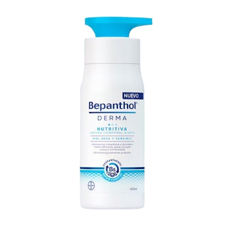 BEPANTHOL DERMA NUTRITIVA LOCION CORPORAL DIARIA 400 ML