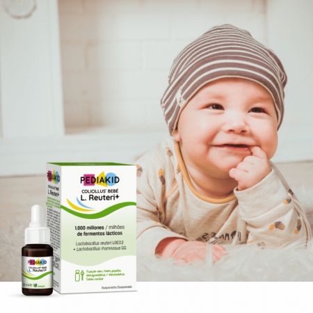 PEDIAKID COLICILLUS BEBE L. REUTERI GOTAS 1 BOTELLA 8 ML CON PIPETA