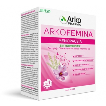 ARKOFEMINA MENOPAUSIA 60 CAPSULAS
