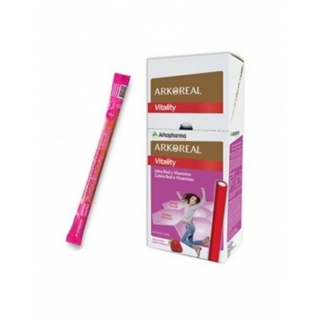 ARKOREAL VITALITY 1 BARRITA SABOR FRESA (JALEA REAL Y VITAMINAS)
