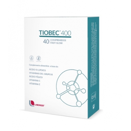 TIOBEC 400  40 COMPRIMIDOS