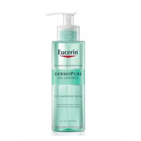 EUCERIN DERMOPURE OIL CONTROL GEL LIMPIADOR FACIAL 200 ML