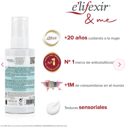 E´LIFEXIR DERMO MINUCELL INTENSIVE ACEITE ANTICELULITICO 100 ML