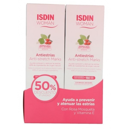 Woman ISDIN antiestrías duo 2x250 ml