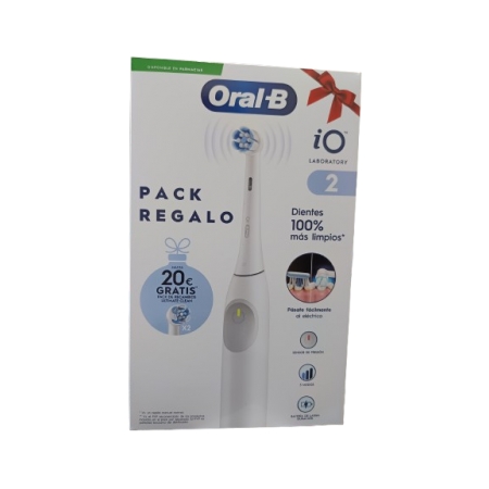 ORAL-B IO2 LAB CEPILLO ELECTRICO 1 CABEZAL INTERDENTAL + 2 RECAMBIOS PACK REGALO