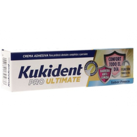 KUKIDENT PRO ULTIMATE CREMA ADHESIVA PROTESIS SABOR FRESCO 40 G