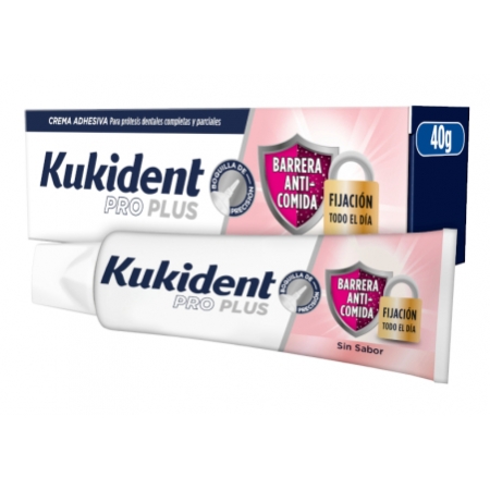 KUKIDENT PRO PLUS BARRERA ANTICOMIDA SIN SABOR 40 G