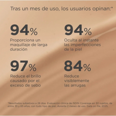 ISDIN COVERAGE MAQUILLAJE SPF50+ 30 G COLOR 3.0 SAND