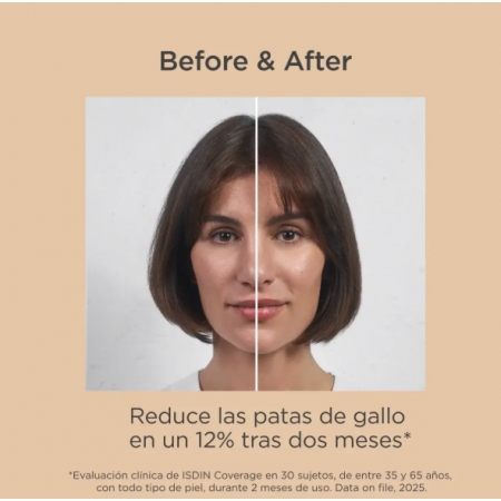 ISDIN COVERAGE MAQUILLAJE SPF50+ 30 G COLOR 3.0 SAND