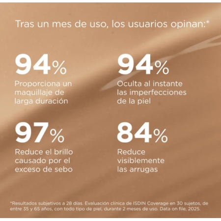 ISDIN COVERAGE MAQUILLAJE SPF50+ 30 G COLOR 4.0 GOLDEN