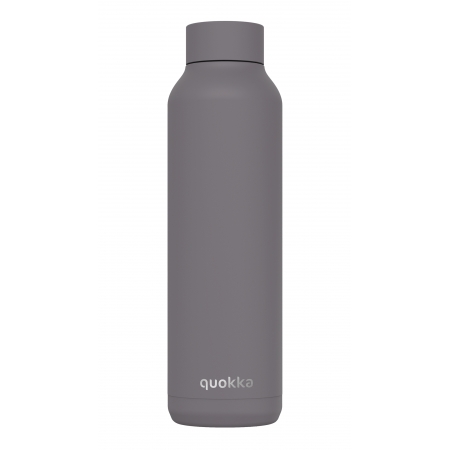 QUOKKA BOTELLA ACERO INOXIDABLE SOLID GREY 630 ML