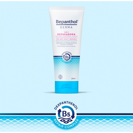 BEPANTHOL DERMA REPARADORA LOCION CORPORAL DIARIA 200 ML