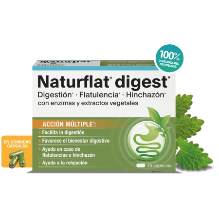 NATURFLAT DIGEST 45 CAPSULAS