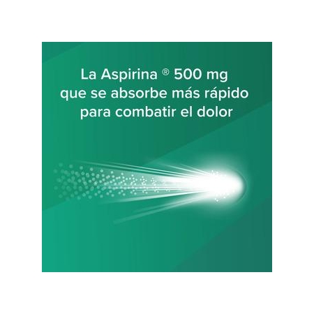 ASPIRINA 500 MG 20 COMPRIMIDOS EFERVESCENTES