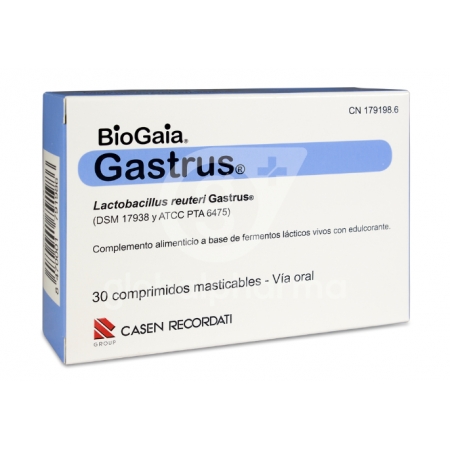 GASTRUS 30 COMPRIMIDOS MASTICABLES