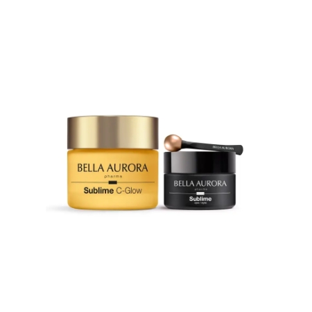 BELLA AURORA PACK SUBLIME C-GLOW CREMA DIA 50 ML+CONTORNO ANTIEDAD 15 ML