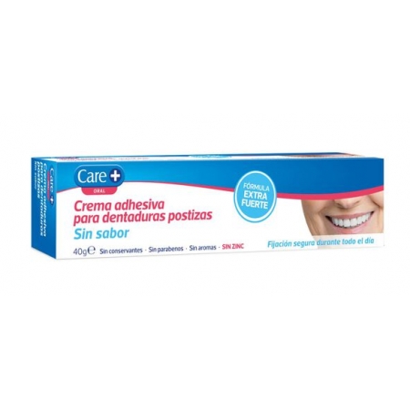 CARE+ CREMA ADHESIVA DENTADURAS POSTIZAS 40 G