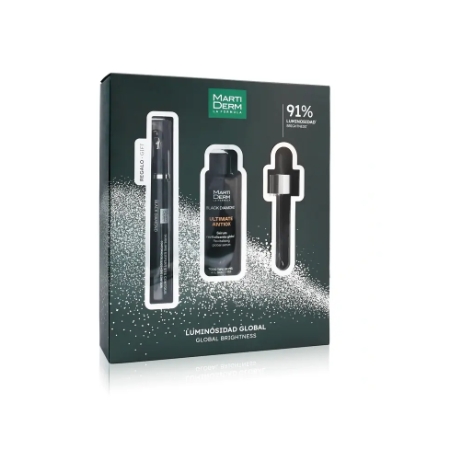 MARTIDERM PACK LUMINOSIDAD GLOBAL ULTIMATE ANTIOX SERUM 30 ML + SUBLIME EXPERT CONTORNO 15 ML