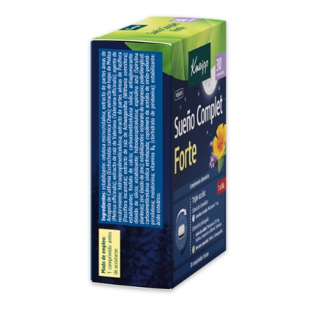 KNEIPP SUEÑO COMPLET FORTE 30 COMPRIMIDOS TRICAPA