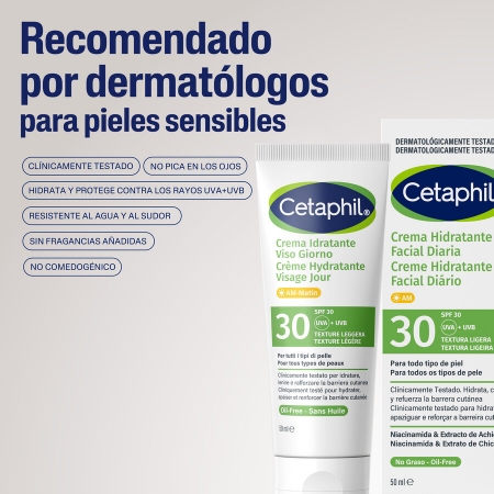 CETAPHIL CREMA HIDRATANTE FACIAL DIARIA SPF30 50 ML