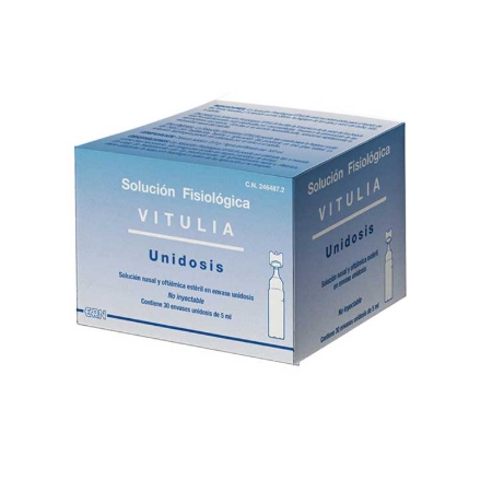 VITULIA SOLUCION FISIOLOGICA 30 UNIDADES MONODOSIS