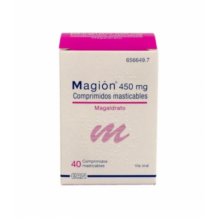 MAGION 450 MG 40 COMPRIMIDOS MASTICABLES