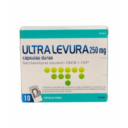 ULTRA-LEVURA 250 MG 10 CAPSULAS (BLISTER)