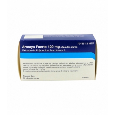 ARMAYA FUERTE 120 MG 96 CAPSULAS