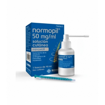 NORMOPIL 50 MG/ML 1 FRASCO SOLUCION CUTANEA 90 ML