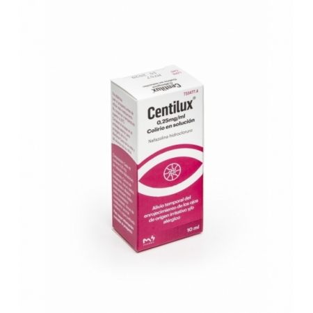 CENTILUX 0,25 MG/ML COLIRIO EN SOLUCION 1 FRASCO 10 ML