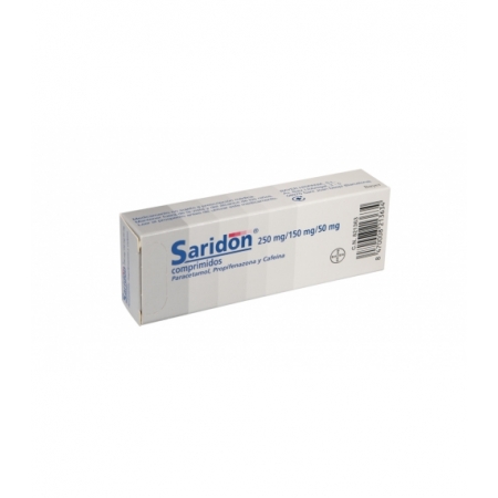 SARIDON 250 MG/150 MG/50 MG 20 COMPRIMIDOS