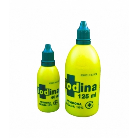IODINA 100 MG/ML SOLUCION CUTANEA 1 FRASCO 125 ML