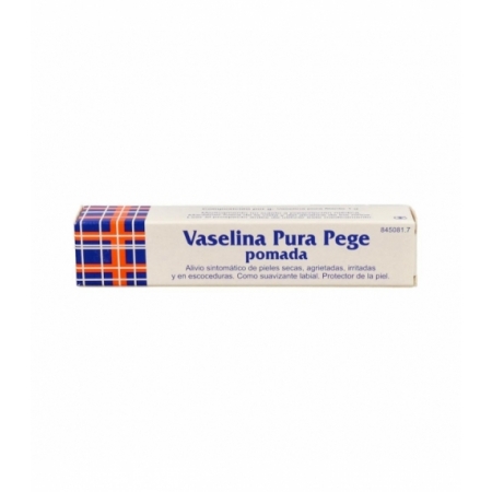 VASELINA PURA PEGE POMADA 1 TUBO 33 G