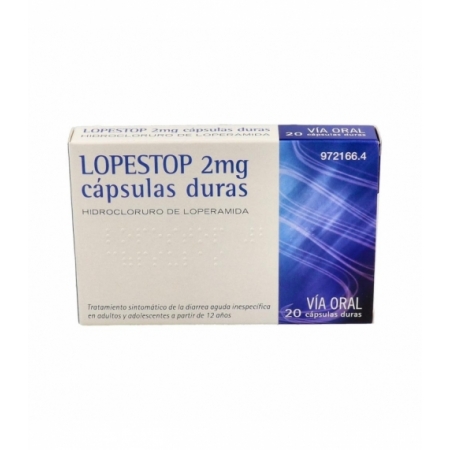 LOPESTOP 2 MG 20 CAPSULAS
