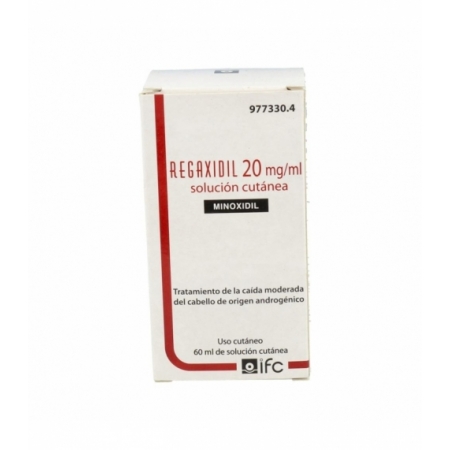 REGAXIDIL 20 MG/ML SOLUCION CUTANEA 1 FRASCO 60 ML