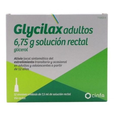 GLYCILAX ADULTOS 6,75 G SOLUCION RECTAL 12 ENEMAS