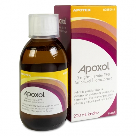 APOXOL EFG 3 MG/ML JARABE 200 ML