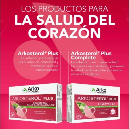 ARKOSTEROL PLUS COMPLETE 2 X 30 COMPRIMIDOS