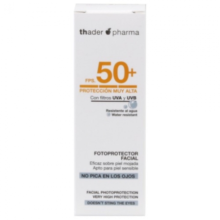 TH SUN FOTOPROTECTOR FACIAL SPF50+ NO PICA LOS OJOS 50 ML