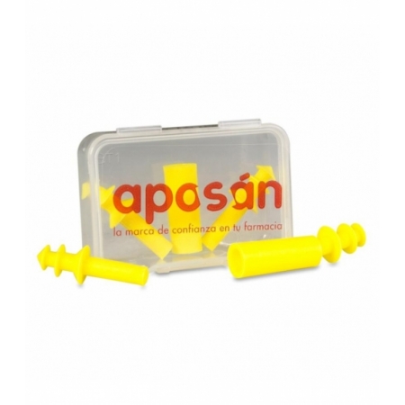 APOSAN TAPONES OIDOS SILICONA 2 UNIDADES NIÑO